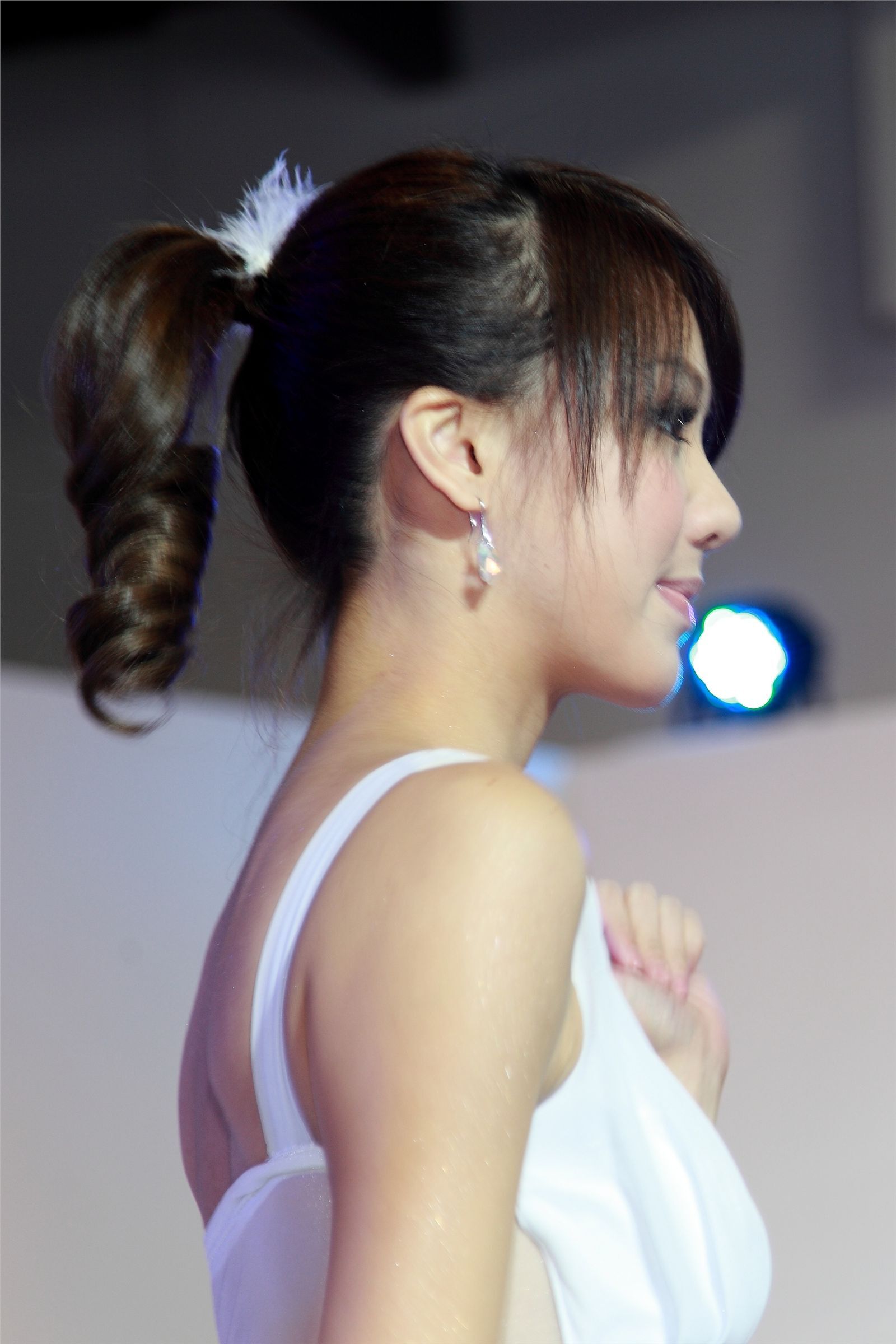 劉雨柔 2012 Int l Auto Show 车模写真图片